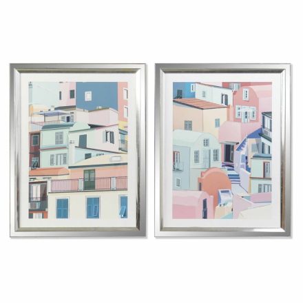 Kép DKD Home Decor 69 x 3 x 89 cm Házak Városi / szabadidő (2 egység) MOST 72958 HELYETT 46167 Ft-ért!