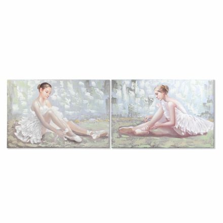 Kép DKD Home Decor 120 x 3 x 80 cm Balett Táncos hagyományos (2 egység) MOST 63251 HELYETT 40024 Ft-ért!