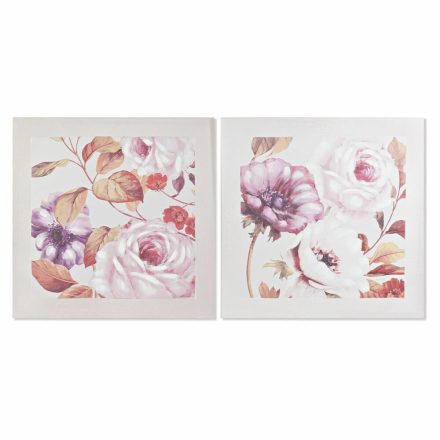 Kép DKD Home Decor Rózsa Romantikus 70 x 3 x 70 cm (2 egység) MOST 47202 HELYETT 27622 Ft-ért!