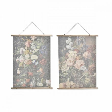 Kép DKD Home Decor цветя modern 75 x 2 x 100 cm (2 egység) MOST 26583 HELYETT 15560 Ft-ért!