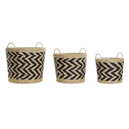 Kosár készlet DKD Home Decor Szál (40 x 40 x 35 cm) MOST 64241 HELYETT 40652 Ft-ért!