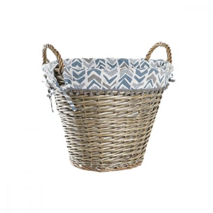 Kosár DKD Home Decor 44 x 44 x 42 cm Poliészter vesszőfonás MOST 24479 HELYETT 14328 Ft-ért!