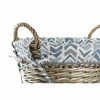 Kosár DKD Home Decor 44 x 44 x 42 cm Poliészter vesszőfonás MOST 24479 HELYETT 14328 Ft-ért!