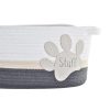 Kosár készlet DKD Home Decor Fehér Szürke Krémszín 60 x 31 x 25 cm (3 Darabok) MOST 26204 HELYETT 15337 Ft-ért!