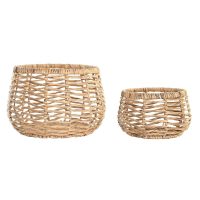   Kosár készlet DKD Home Decor Szál (48 x 48 x 33 cm) MOST 58425 HELYETT 41967 Ft-ért!