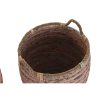 Kosár készlet DKD Home Decor Őszibarack Természetes Boho 52 x 52 x 58 cm MOST 180588 HELYETT 115822 Ft-ért!