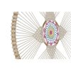 Dream catcher (álomszűrő) DKD Home Decor Tollak Pamut Fehér Rattan Boho (52 x 1 x 145 cm) (1) MOST 36576 HELYETT 21405 Ft-ért!