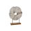 Dekoratív Figura DKD Home Decor Fehér Barna Absztrakt 40 x 10 x 51 cm MOST 42577 HELYETT 24919 Ft-ért!
