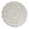 Fali Dekoráció DKD Home Decor Fehér Mandala Fa MDF (90 x 2 x 90 cm) MOST 79710 HELYETT 50441 Ft-ért!