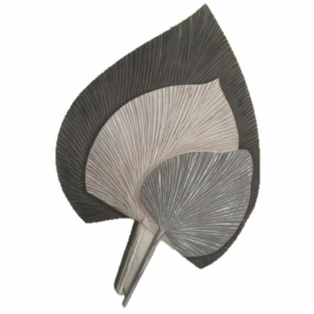 Fali Dekoráció DKD Home Decor Szürke Fa MDF Növényi levél (59 x 2 x 91 cm) MOST 94575 HELYETT 59850 Ft-ért!