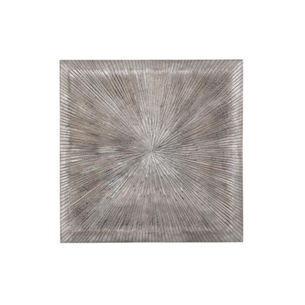 Fali Dekoráció DKD Home Decor 3D 121,5 x 2,5 x 122 cm Ezüst színű modern MOST 135505 HELYETT 86910 Ft-ért!