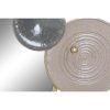 Fali Dekoráció DKD Home Decor Tükör Szürke Aranysàrga Fém Terrakotta modern Körös (96,5 x 7 x 59 cm) MOST 54411 HELYETT 34435 Ft-ért!
