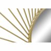 Falitükör DKD Home Decor Aranysàrga 84 x 2,5 x 84 cm MOST 65703 HELYETT 44951 Ft-ért!