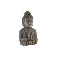   Dekoratív Figura DKD Home Decor Üveggyapot Szürke Buddha Kő Üveg (28 x 20 x 50 cm) MOST 44086 HELYETT 17503 Ft-ért!
