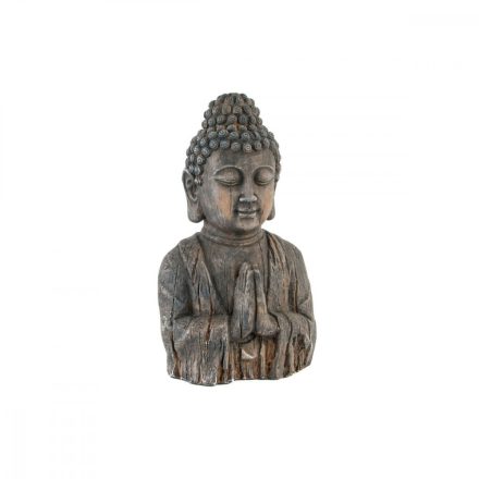 Dekoratív Figura DKD Home Decor Üveggyapot Szürke Buddha Kő Üveg (28 x 20 x 50 cm) MOST 44086 HELYETT 17503 Ft-ért!