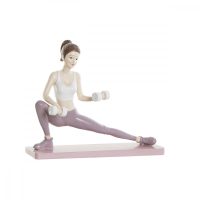  Dekoratív Figura DKD Home Decor Rózsaszín Yoga Scandi 20 x 8 x 16,5 cm MOST 16188 HELYETT 9690 Ft-ért!