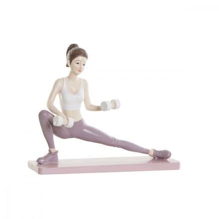 Dekoratív Figura DKD Home Decor Rózsaszín Yoga Scandi 20 x 8 x 16,5 cm MOST 16188 HELYETT 9690 Ft-ért!