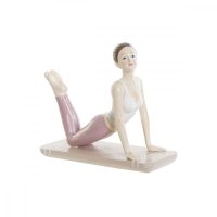   Dekoratív Figura DKD Home Decor Rózsaszín Yoga Scandi 16 x 6 x 13 cm MOST 12530 HELYETT 7499 Ft-ért!
