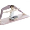 Dekoratív Figura DKD Home Decor 24 x 6,5 x 19,5 cm Scandi Rózsaszín Yoga MOST 21169 HELYETT 12393 Ft-ért!