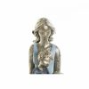 Dekoratív Figura DKD Home Decor Kék Aranysàrga Hölgy 15 x 9,5 x 18 cm MOST 14540 HELYETT 8706 Ft-ért!