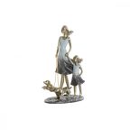   Dekoratív Figura DKD Home Decor 16 x 9,5 x 24 cm Kék Aranysàrga Család MOST 20063 HELYETT 12013 Ft-ért!