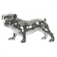   Dekoratív Figura DKD Home Decor Angol Ezüst színű Bulldog Gyanta modern (45,5 x 21,5 x 25 cm) MOST 92765 HELYETT 58701 Ft-ért!