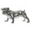 Dekoratív Figura DKD Home Decor Angol Ezüst színű Bulldog Gyanta modern (45,5 x 21,5 x 25 cm) MOST 88395 HELYETT 55939 Ft-ért!