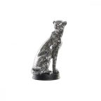   Dekoratív Figura DKD Home Decor Ezüst színű Leopárd Gyanta (19,5 x 16 x 31,5 cm) MOST 63027 HELYETT 36890 Ft-ért!