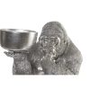 Dekoratív Figura DKD Home Decor Ezüst színű Gyanta Gorilla (32 x 26,5 x 36 cm) MOST 54225 HELYETT 31731 Ft-ért!