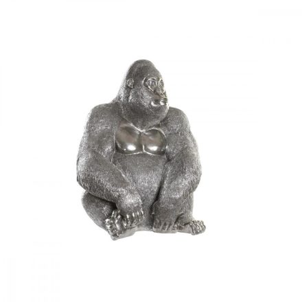 Dekoratív Figura DKD Home Decor Ezüst színű Gyanta Gorilla (46 x 40 x 61 cm) MOST 117066 HELYETT 74087 Ft-ért!