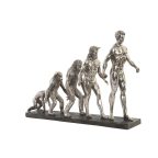   Dekoratív Figura DKD Home Decor Origin of Species Ezüst színű Krómozott 55 x 18 x 42 cm MOST 72463 HELYETT 45853 Ft-ért!