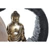 Dekoratív Figura DKD Home Decor Fekete Aranysàrga Buddha Keleti 20,8 x 6 x 18,5 cm (2 egység) MOST 26691 HELYETT 15618 Ft-ért!