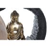 Dekoratív Figura DKD Home Decor Fekete Aranysàrga Buddha Keleti 20,8 x 6 x 18,5 cm (2 egység) MOST 28919 HELYETT 16924 Ft-ért!