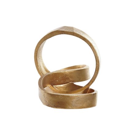 Dekoratív Figura DKD Home Decor Aranysàrga Absztrakt 24 x 16 x 18 cm MOST 14177 HELYETT 8483 Ft-ért!