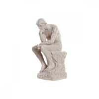   Dekoratív Figura DKD Home Decor The Thinker Bézs szín Men 12 x 11 x 25 cm MOST 11261 HELYETT 6738 Ft-ért!