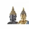 Dekoratív Figura DKD Home Decor 24 x 12 x 34 cm Kék Aranysàrga Barna Buddha Keleti (2 egység) MOST 54132 HELYETT 31682 Ft-ért!