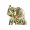 Dekoratív Figura DKD Home Decor Aranysàrga Elefánt Gyarmati 17 x 11 x 15 cm MOST 16938 HELYETT 10136 Ft-ért!