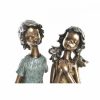 Dekoratív Figura DKD Home Decor 17 x 13 x 22 cm Piros Aranysàrga Türkizkék gyerekek (2 egység) MOST 57242 HELYETT 33501 Ft-ért!