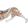 Dekoratív Figura DKD Home Decor Fehér Többszínű Narancszín Fehér/Narancs Leopárd Gyarmati 30 x 40 cm 37 x 10 x 13 cm MOST 19808 HELYETT 11591 Ft-ért!
