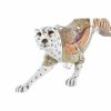 Dekoratív Figura DKD Home Decor Fehér Többszínű Narancszín Fehér/Narancs Leopárd Gyarmati 30 x 40 cm 37 x 10 x 13 cm MOST 19808 HELYETT 11591 Ft-ért!