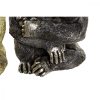 Dekoratív Figura DKD Home Decor 22 x 23,5 x 31 cm Ezüst színű Aranysàrga Gyarmati Gorilla (2 egység) MOST 58317 HELYETT 34129 Ft-ért!