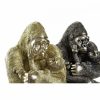 Dekoratív Figura DKD Home Decor 22 x 23,5 x 31 cm Ezüst színű Aranysàrga Gyarmati Gorilla (2 egység) MOST 58317 HELYETT 34129 Ft-ért!