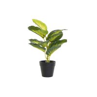   Dekor növény DKD Home Decor Fekete Zöld PVC PP (25 x 25 x 30 cm) MOST 9134 HELYETT 5060 Ft-ért!