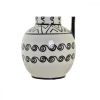 Váza DKD Home Decor 15 x 15 x 28 cm Porcelán Fekete Fehér Gyarmati MOST 25670 HELYETT 15022 Ft-ért!