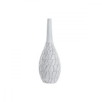   Váza DKD Home Decor Fehér Gyanta modern (18 x 18 x 50 cm) MOST 38122 HELYETT 22315 Ft-ért!