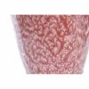 Váza DKD Home Decor 20 x 20 x 30,5 cm 22 x 22 x 33 cm Rózsaszín Türkizkék Kőedény modern Reliefes (2 egység) MOST 63035 HELYETT 39892 Ft-ért!