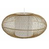 Mennyezeti Lámpa DKD Home Decor Fehér Természetes Bambusz 40 W 83 x 83 x 40 cm MOST 114344 HELYETT 72359 Ft-ért!