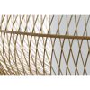 Mennyezeti Lámpa DKD Home Decor Fehér Természetes Bambusz 40 W 83 x 83 x 40 cm MOST 114344 HELYETT 72359 Ft-ért!