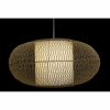Mennyezeti Lámpa DKD Home Decor Fehér Természetes Bambusz 40 W 83 x 83 x 40 cm MOST 114344 HELYETT 72359 Ft-ért!