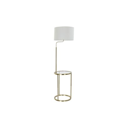 Álló Lámpa DKD Home Decor 43,5 x 40 x 154 cm Aranysàrga Fém Fehér 220 V 50 W MOST 81063 HELYETT 51301 Ft-ért!